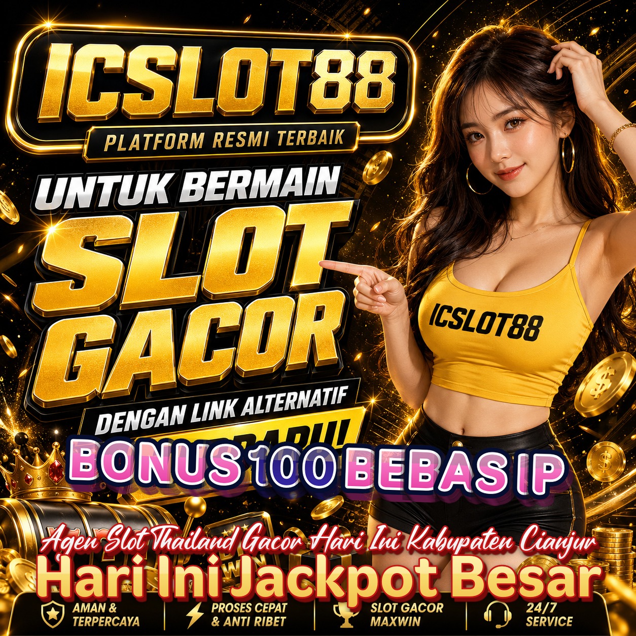 BONUS 100 BEBAS IP